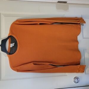 Orange Old Navy Henley